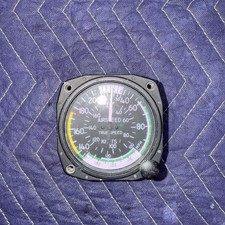 United Instruments 8025T Airspeed Indicator Gauge, P/N: SA-46-1RB