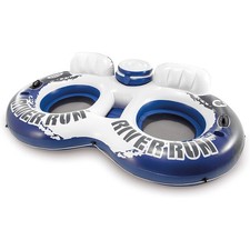 Intex River Run 2 Inflatable Swim Ring 58837EU For 2 People With Net Bottom