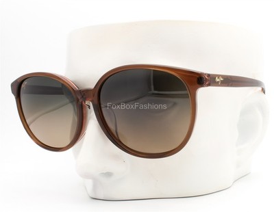Maui Jim MJ 796-18C Water Lily Sunglasses Crystal Brown with Case