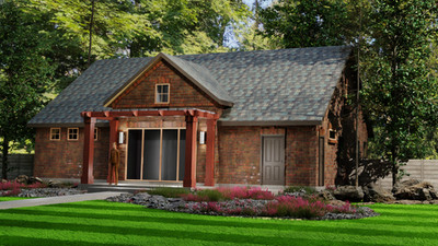Guest House Or In-Laws Adu plan 1652 Sq Ft