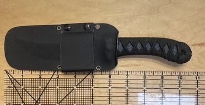 Steve Corkum Custom Fix Blade hand rubbed satin finish hamon blade