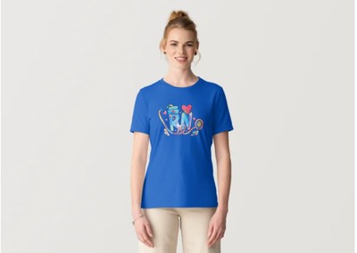 Breathable DTF Printing Shirt For All Healthcare Workers