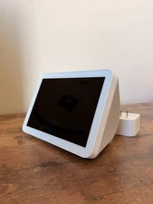 Amazon White Alexa Echo Show 2nd Generation with a Charger - Lightly Used