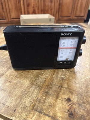 Sony ICF-506 Analog Tuning Portable FM/AM Radio Working