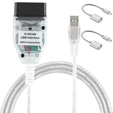 Lzlrun Obd2 Kcan Cable With Switch Ft232rl Kd Can For Bmw E-series Coding