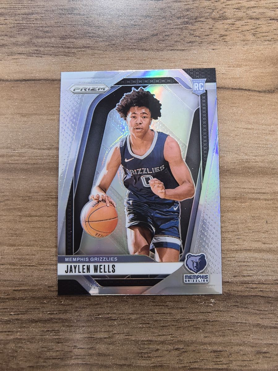 Jaylen Wells 2024-25 Panini Prizm NBA RC SP Silver Prizm Rookie #239