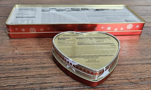 Elvis Presley Russell Stover Rot Gold Dosen mit RS Süßigkeiten Abdeckungen Tabletts & Einsätze EXC - Bild 6 von 9