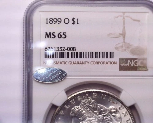 1899-O NGC MS65 Morgan Silver Dollar,  Very Nice!