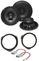 Hifonics 2-Wege 16,5Cm 180Watt Lautsprecher FüR Honda Jazz 02-08 FronttüR Auto B