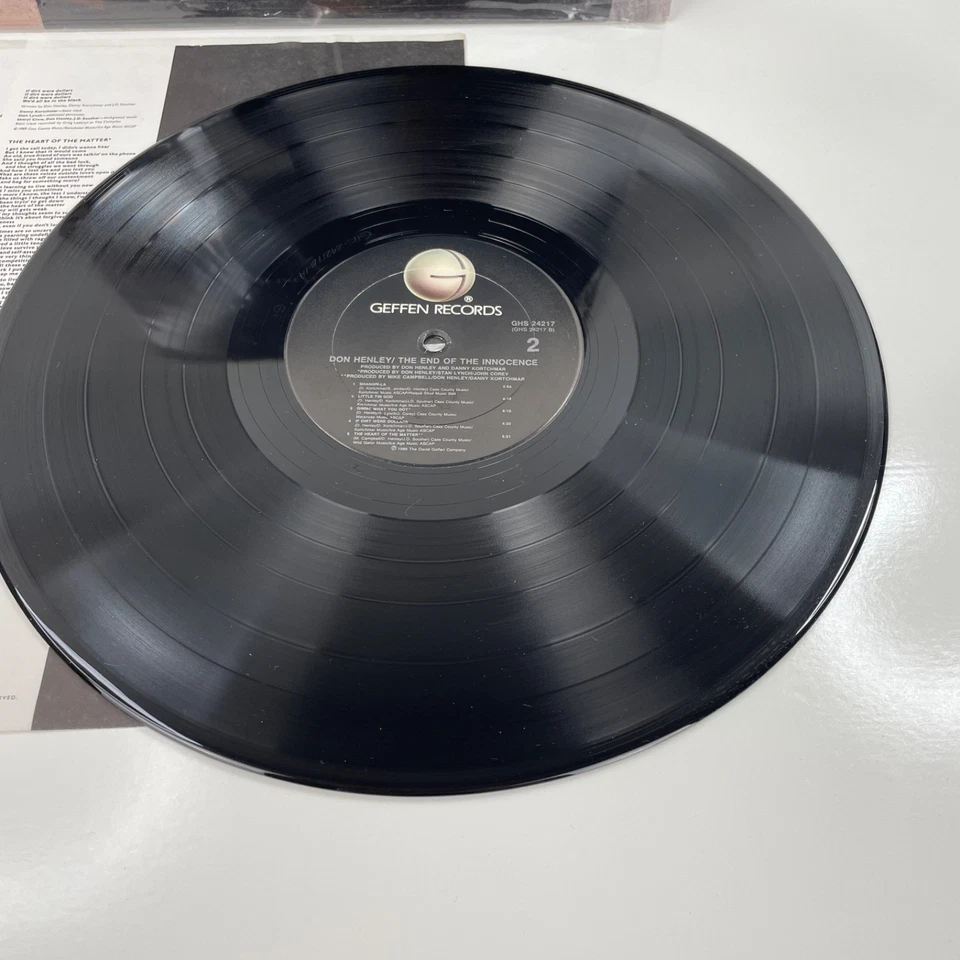 Don Henley The End Of The Innocence - 1989 Geffen (GHS 24217) Vinyl LP - VG+/VG+ Foto 2 de 4