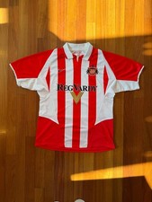 Sunderland 2002 2003 2004 Home Shirt Nike Reg Vardy Jersey Size L Dri Fit