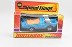 Matchbox Speed Kings K-36 Bandolero Blue w/ Box Lesney England Vintage Diecast