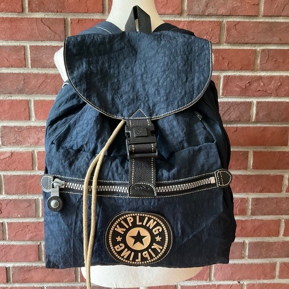 Kipling Navy Backpack - image 1