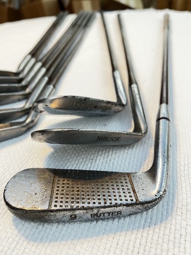 Rare 1930’s Wilson Kleersite Stainless Golf Irons 2-Mashie Niblick, Loft Niblick - Picture 6 of 11