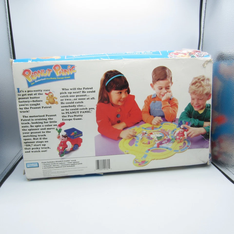 Vintage Peanut Panic 1994 Parker Brothers Board Game Complete No Manual WORKS - Image 2 of 4