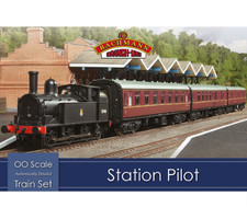 30-180 Bachmann OO Station Pilot Train Set