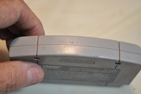 NES 64 Dr. Mario Game only no case  UNTESTED CONDITION see pictures