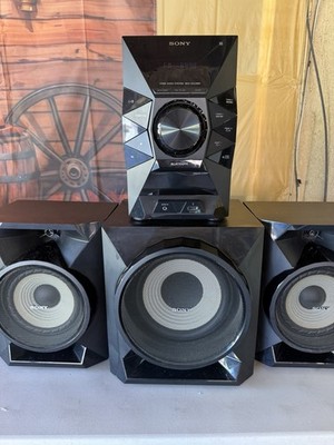 Sony MHC-ECL99BT Home Audio System.2.1-CHANNEL System Features Bluetooth CD