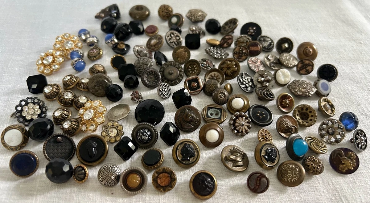 Steel Antique Sewing Buttons for sale | eBay