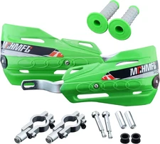 Dirt Bike Hand Guards with Grips – Universal Motorcycle Handguards for Pit Bikes