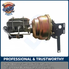 8" DUAL POWER BRAKE BOOSTER 1" MASTER CYLINDER & PROP FOR 1957-1972 FORD TRUCK