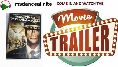 Second in Command (DVD,2006,Widescreen) Jean-Claude Van Damme, Great Shape!