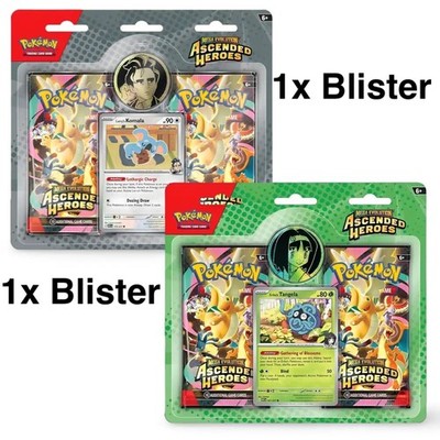 Pokemon - Mega Evolution Ascended Heroes 2 Pack Blister x1 - EN NEU OVP SEALED