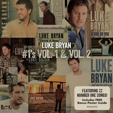 Luke Bryan - #1's Vol. 1 & Vol. 2 [New CD]
