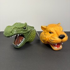 NWT Magic Time Animal Puppets Dinosaur  Tiger 3 Toys