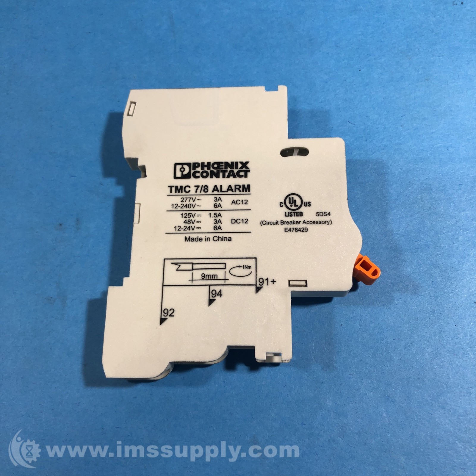 Phoenix Contact TMC 7/8 ALARM Thermomagnetic Circuit Breaker FNIP