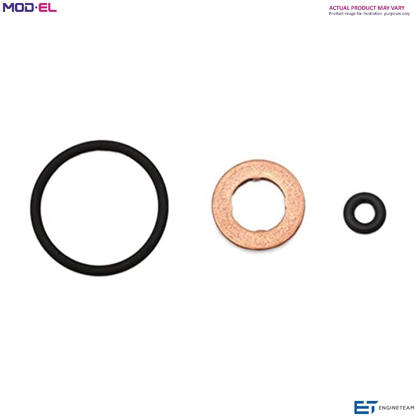 injection nozzle seal kit TM0005 ET ENGINETEAM for AUDI VW SEAT SKODA MITSUBISHI - Image 5