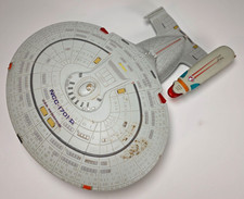 1992 Playmates Star Trek USS Enterprise NCC-1701-D Lights Parts Incomplete As-Is
