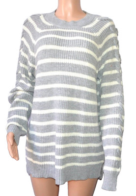 SO Women's / Juniors Lace Up Sleeve Sweater Size 3X 