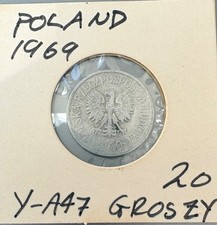 20 GROSZY 1969 POLAND