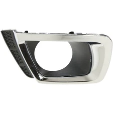 For Subaru Forester Fog Light Cover 2014-2018 Passenger Side w/ Chrome Frame