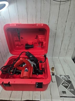 Rubi Professional TC-125 - Corded Handheld Wet Circular Tile Saw - W/Hard Case.
