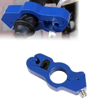 Blue Anti-Theft Lock Bike Motorcycle Handlebar Grip Brake Clutch Security Lock