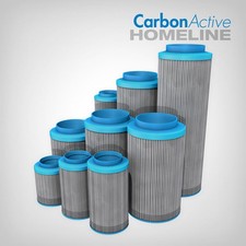 CarbonActive Aktivkohlefilter 200-1200m³/h Ø125-200mm-Geruchssp Profi Growbox
