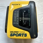 VINTAGE Sony Sports Walkman WM-AF59 AM/FM Radio Cassette Player Tape  *Working*