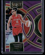 2024 Panini Select WNBA #114 Allisha Gray Prizms Purple #/149