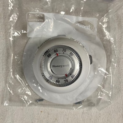 Honeywell Non- Programmable Round Thermostat - White