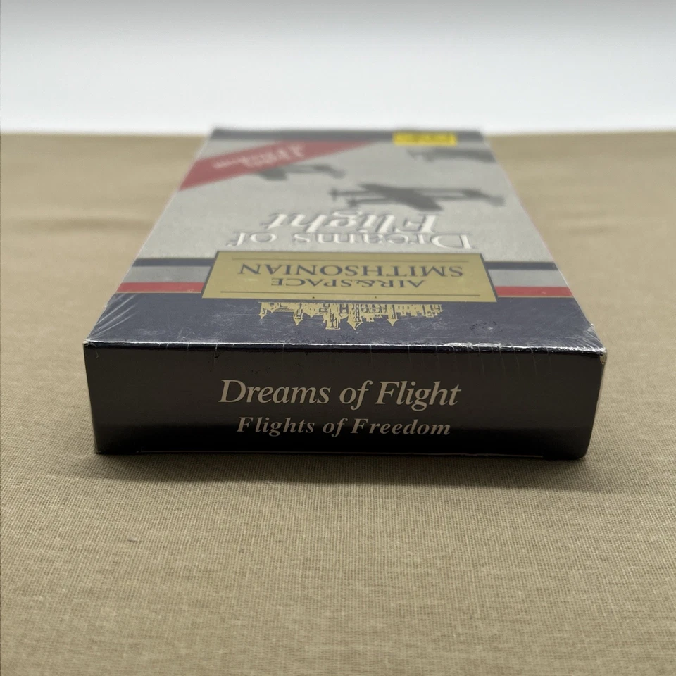 Air & Space Smithsonian: Dreams of Flight - Flights of Freedom (VHS 1995 NEW) - Image 4 of 4