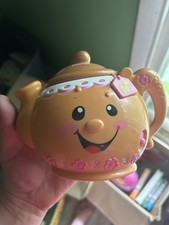 Fisher Price Laugh  Learn Teapot Pink Talking Toy - Working