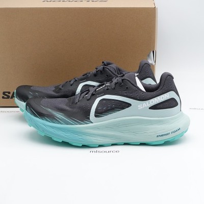 Size 10 Women's / 9 Men's Salomon Glide Max TR Trail Running Shoes 473175 Ebony