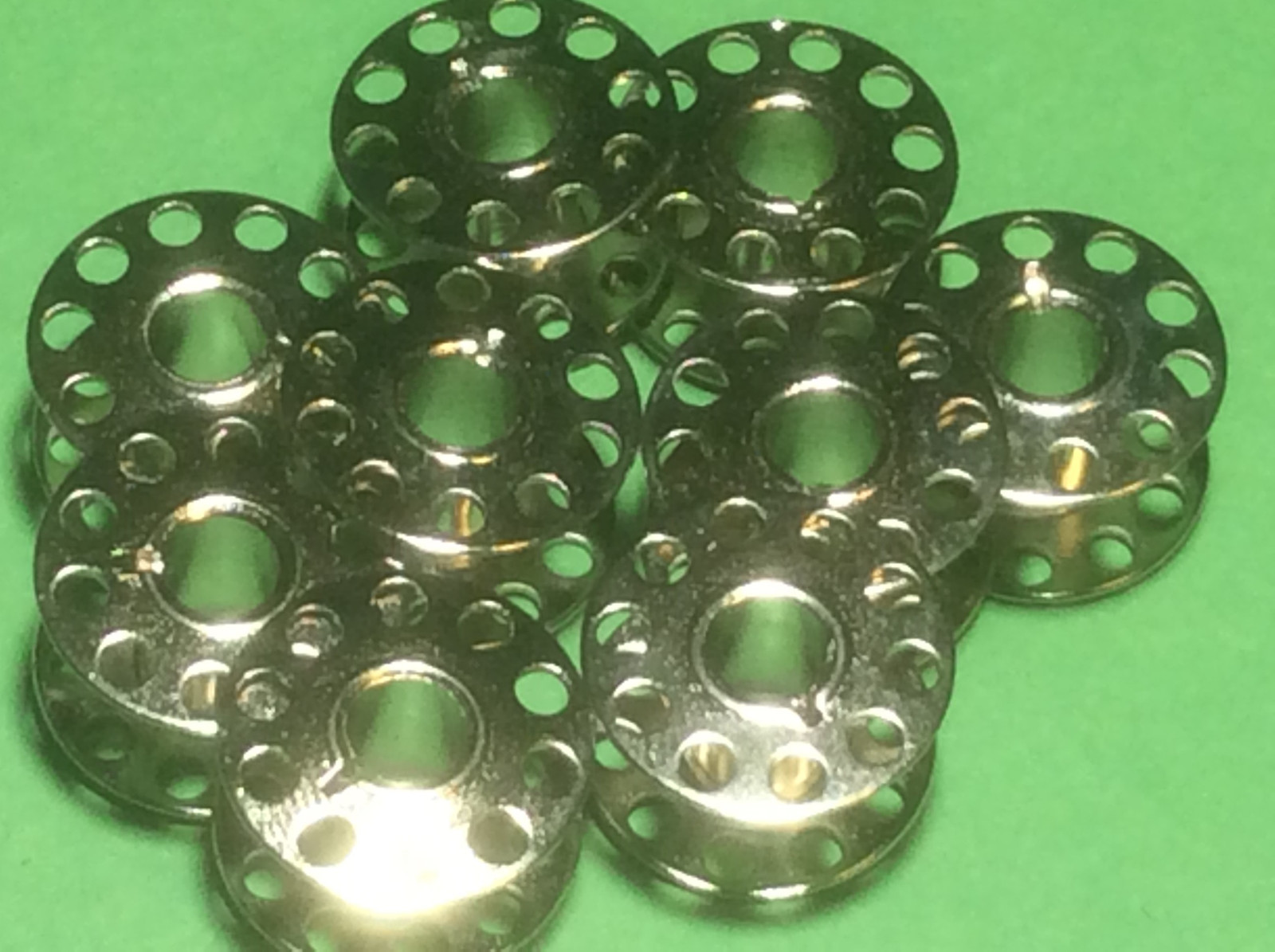 10 Metal Bobbins For White Sewing Machines that fit Many Models eBay