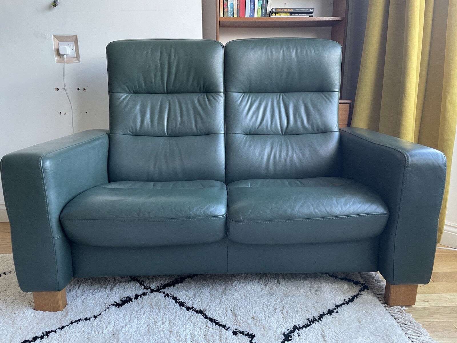 Stressless Wave 2 seater recliner sofa eBay