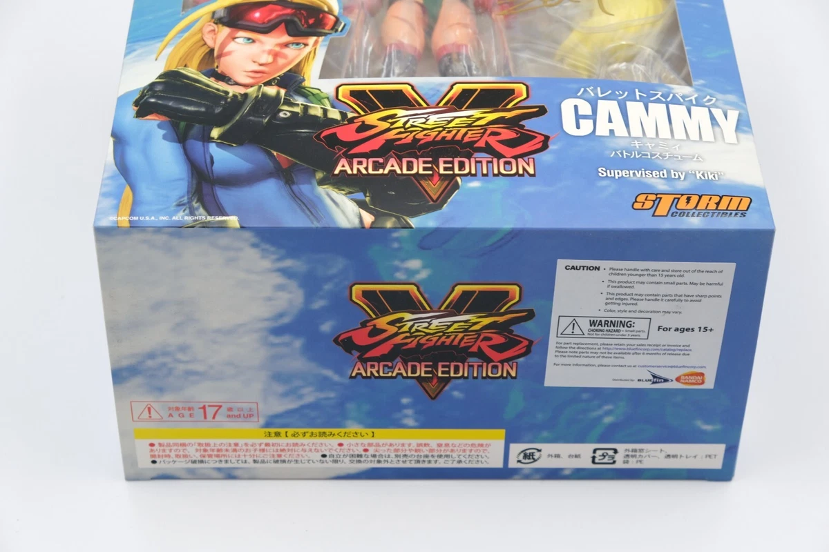 SIGNED Storm Collectibles Street Fighter V Cammy Special Edition