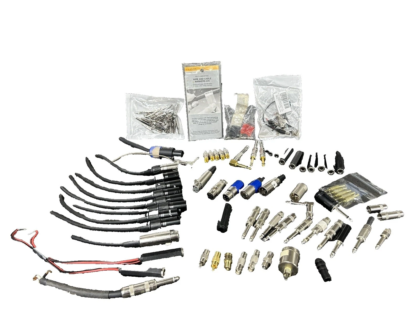 Conectores de audio profesional RCA/termina