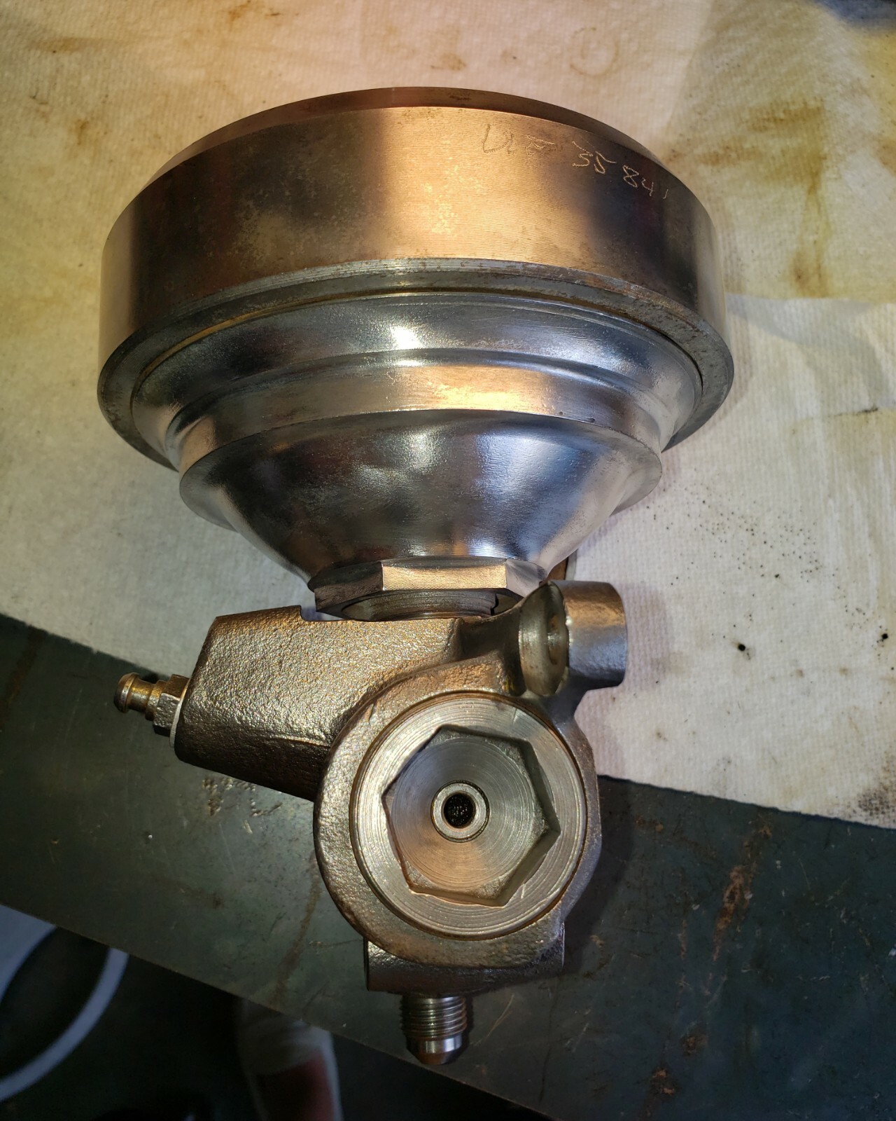 ROLLS ROYCE ACCUMULATOR AND VALVE ☆ I REBUILD YOUR UNIT, YOU SEND ME "YOUR" UNIT