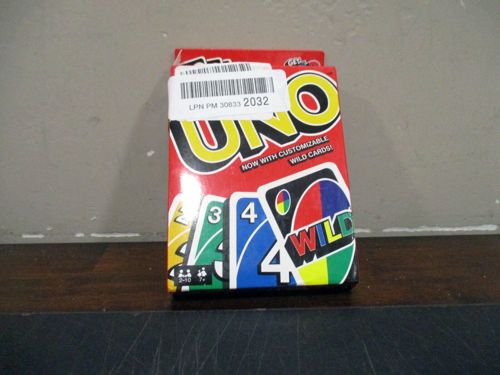 Mattel Games UNO WILD Card Game Pre Owned 